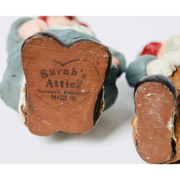 Sarah’s Attic Accents Sarahs Attic Pair Of Clowns Collectible